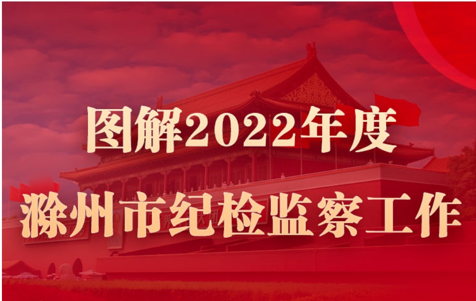 图解2022年度滁州市纪检监察工作